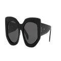 CELINE Woman Sunglasses Bold 3 Dots Cl40277F - Frame color: Black Shiny, Lens color: Grey