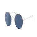 GIORGIO ARMANI Man Sunglasses AR6115T - Frame color: Grey, Lens color: Dark Blue