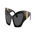 VERSACE Woman Sunglasses VE4450 - Frame color: Black, Lens color: Dark Grey