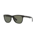 RAY-BAN Man Sunglasses RB4184 - Frame color: Black, Lens color: Green