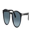PERSOL Man Sunglasses PO3152S - Frame color: Black, Lens color: Azure Gradient Blue