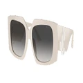 JIMMY CHOO Woman Sunglasses JC5006U - Frame color: White, Lens color: Gradient Grey