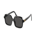 MIU MIU Woman Sunglasses MU 11ZS - Frame color: Black, Lens color: Dark Grey
