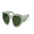 VOGUE EYEWEAR Woman Sunglasses VO5585S - Frame color: Full Light Green, Lens color: Dark Green