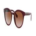 BURBERRY Woman Sunglasses BE4326F Amelia - Frame color: Bordeaux, Lens color: Gradient Brown