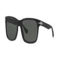 PERSOL Man Sunglasses PO3048S - Frame color: Black, Lens color: Green Polarized