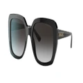 MICHAEL KORS Woman Sunglasses MK2140 Manhasset - Frame color: Black, Lens color: Grey Gradient