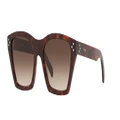 CELINE Woman Sunglasses CL40090I - Frame color: Tortoise Brown, Lens color: Brown Gradient