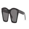 CELINE Woman Sunglasses CL40090I - Frame color: Black Shiny, Lens color: Grey