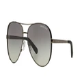 MICHAEL KORS Woman Sunglasses MK5004 Chelsea - Frame color: Gunmetal/Black, Lens color: Grey Gradient