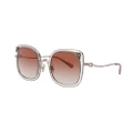 COACH Woman Sunglasses HC7101B L1081 - Frame color: Rose Gold/Transparent Pink, Lens color: Pink Gradient