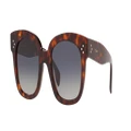 CELINE Woman Sunglasses CL4002UN - Frame color: Tortoise, Lens color: Smoke Brown
