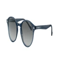 VOGUE EYEWEAR Man Sunglasses VO5327S - Frame color: Transparent Blue, Lens color: Grey Gradient