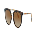 BURBERRY Woman Sunglasses BE4316 Willow - Frame color: Dark Havana, Lens color: Polarized Brown Gradient