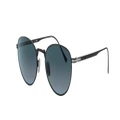 PERSOL Man Sunglasses PO5002ST - Frame color: Matte Black, Lens color: Blue Gradient