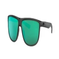 COSTA Unisex Sunglasses 6S9010 Rincondo - Frame color: Matte Smoke Crystal, Lens color: Green Mirror