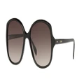 CELINE Woman Sunglasses CL40172U - Frame color: Black Shiny, Lens color: Brown Grad