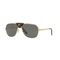 CARTIER Unisex Sunglasses CT0165S - Frame color: Gold, Lens color: Green