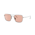 PRADA Woman Sunglasses PR 54WS - Frame color: Satin Titanium, Lens color: Dark Pink