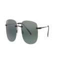MAUI JIM Unisex Sunglasses Ohai - Frame color: Black, Lens color: Neutral Grey Polarized