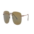 MAUI JIM Unisex Sunglasses Ohai - Frame color: Copper, Lens color: HCLU+00AD Bronze Polarized