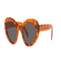 CELINE Unisex Sunglasses CL40193I - Frame color: Tortoise, Lens color: Grey