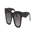 CELINE Woman Sunglasses CL4004IN - Frame color: Black Shiny, Lens color: Grey Polar