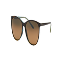 MAUI JIM Woman Sunglasses 723 Ocean - Frame color: Tortoise Brown, Lens color: HCLU+00AD Bronze Gradient Polarized