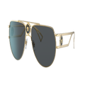 VERSACE Man Sunglasses VE2225 - Frame color: Gold, Lens color: Grey