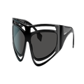 BURBERRY Woman Sunglasses BE4342 Eliot - Frame color: Black, Lens color: Dark Grey