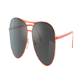 MICHAEL KORS Woman Sunglasses MK1089 Kona - Frame color: Orange, Lens color: Gunmetal Mirror