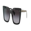 MIU MIU Woman Sunglasses MU 02WS - Frame color: Black, Lens color: Grey Gradient