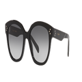 CELINE Unisex Sunglasses CL40167I - Frame color: Black Shiny, Lens color: Grey
