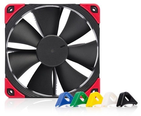 120mm Noctua NF-F12 PWM 1500rpm Chromax Black Swap Fan NF-F12-PWM-CH-BK-S