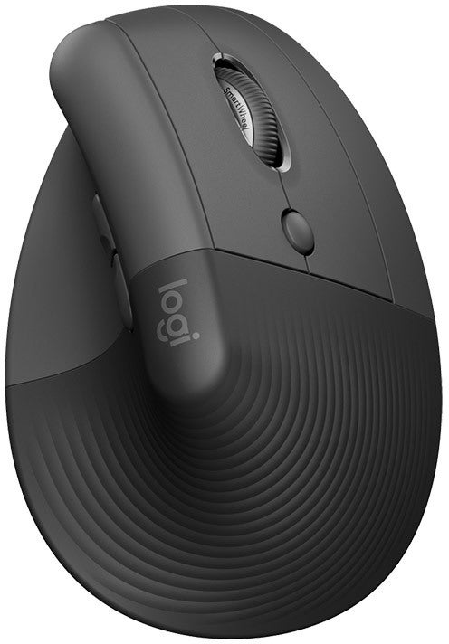 Logitech Lift Vertical Ergonomic Mouse Graphite 910-006479