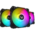 3 x 120mm Asus TUF GAMING TF120 ARGB 3IN1 Fans with ARGB Controller