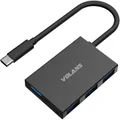 Volans VL-HB04S-C2 Aluminium USB-C to 4-Port USB3.0 Hub