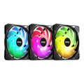 3 x 120mm MSI MAG MAX ARGB Case Fans with 1-to-3 splitter FAN-MSI-F12A-3