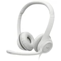 Logitech H390 Stereo USB Off White Headset 981-001287