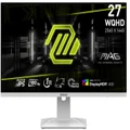 27" MSI MAG 274QRFW IPS QHD 180Hz White Gaming Monitor with Height Adjust