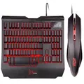 Thermaltake TteSPORTS Knucker Elite Multicolor Wired Keyboard and Mouse Combo KB-KMC-PLBLUS-01, *Eligible for eGift Card up to $50