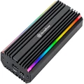 Silverstone MS13 USB-C 3.2 Gen2 10Gbps NVMe / SATA M.2 SSD RGB enclosure