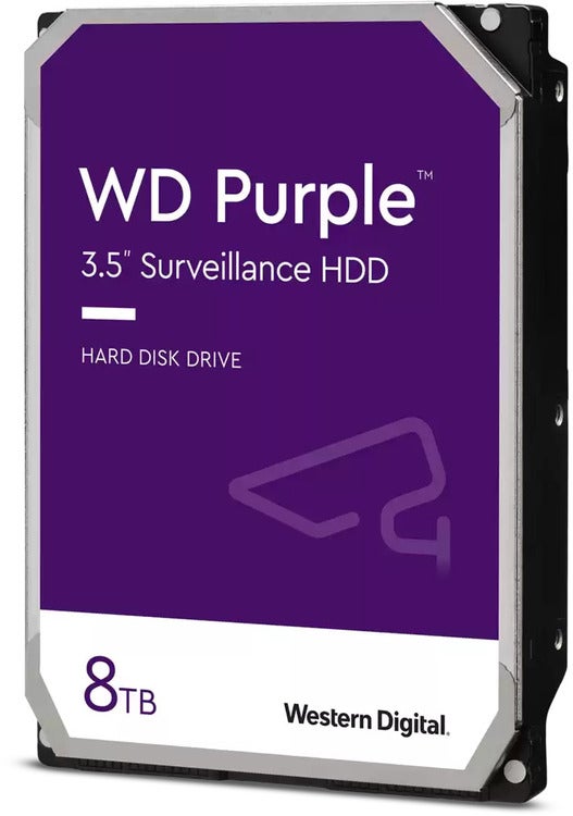8TB WD 3.5" SATA 6Gb/s Purple SV HDD WD85PURZ