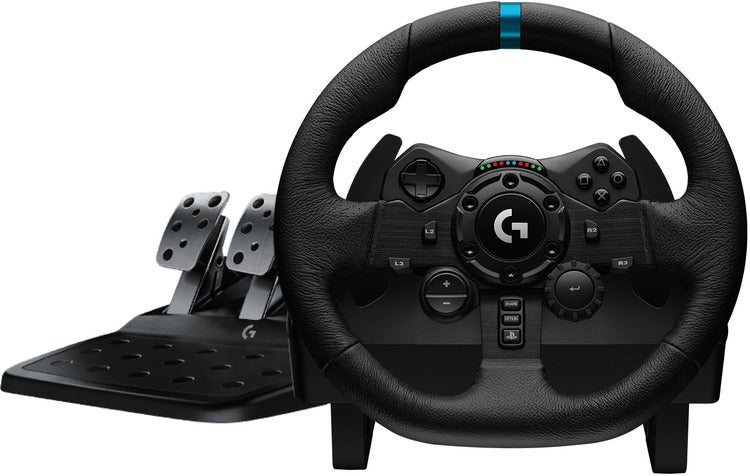 Logitech G923 True Force Racing Wheel (PS4/PC) 941-000152, *Redeem for Chance to Win