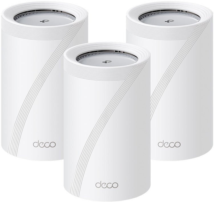 TP-Link Deco BE65 Pro BE11000 Whole Home Mesh WiFi 7 System 3 Pack