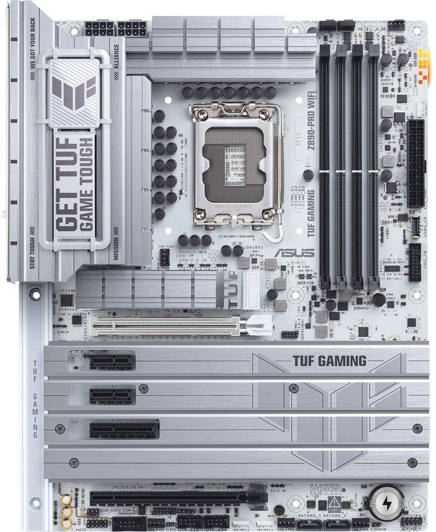 ASUS S1851 ATX TUF GAMING Z890-PRO WIFI DDR5 Motherboard, *Redeem BONUS Game