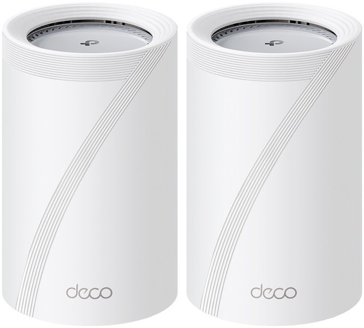 TP-Link Deco BE65 Pro BE11000 Whole Home Mesh WiFi 7 System 2 Pack