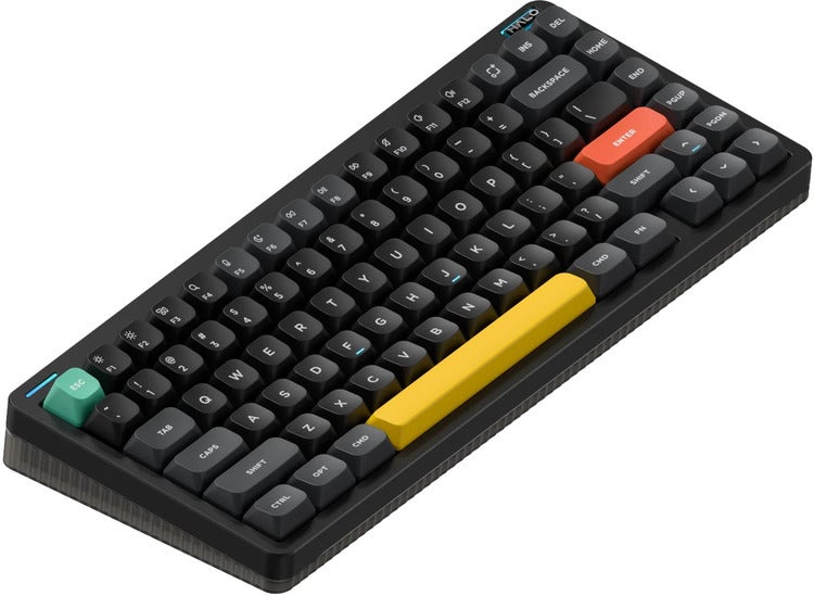 NuPhy Halo75 V2 QMK/VIA RGB Wireless Tactile Lemon Switch Gaming Keyboard Black -