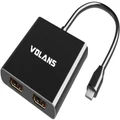 Volans VL-UC2H USB-C to Dual HDMI 4K Adapter
