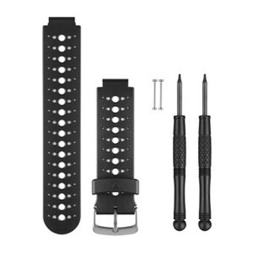 Image of Garmin ForeRunner (230, 235, 630) Watch Band - Black and White